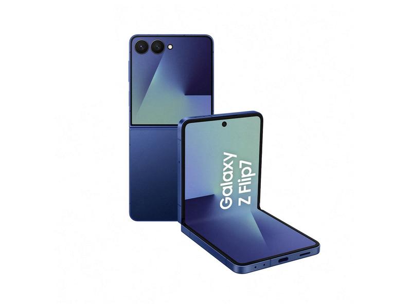 Celular Samsung Galaxy Z Flip7 256GB Azul 5G Tela 6,9" Câm. Dupla 50MP Galaxy AI Celular Samsung Galaxy Z Flip7 256GB Azul 5G Tela 6,9" Câm. Dupla 50MP Galaxy AI