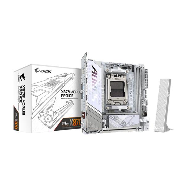 Placa-mãe GIGABYTE X870I AORUS PRO ICE Mini-ITX DDR5