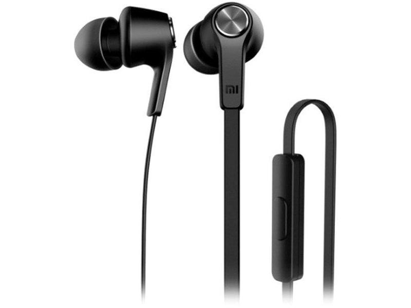 Fone Xiaomi Mi Basic HSEJ03JY P2 com Microfone Preto Fone Xiaomi Mi Basic HSEJ03JY P2 com Microfone Preto