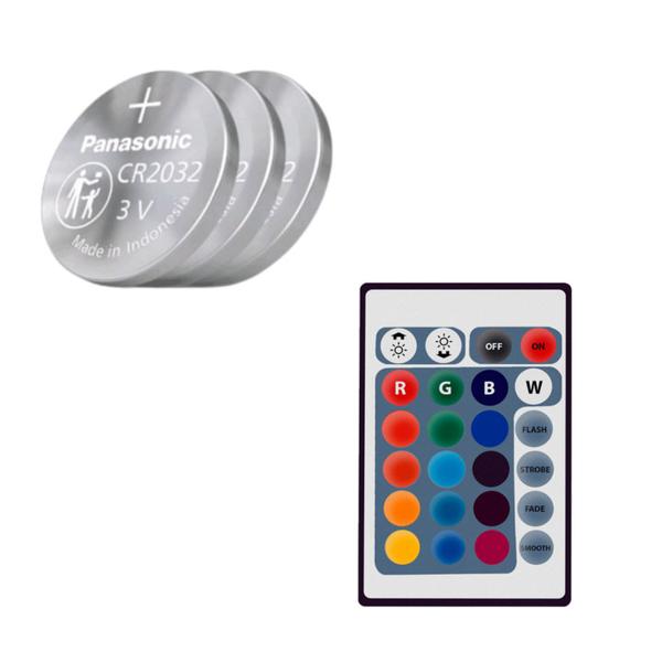 Bateria Para Controle Remoto Fita Led Rgb