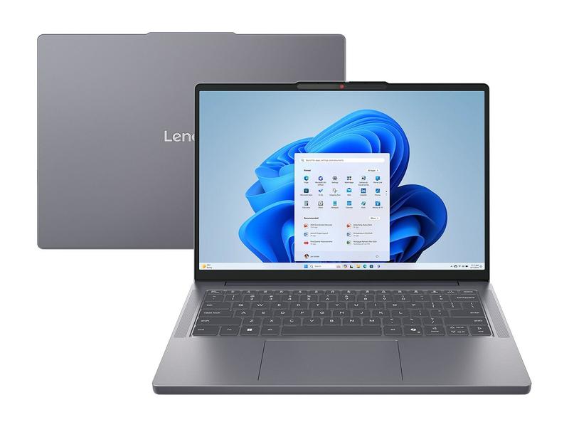 Notebook Lenovo IdeaPad Slim 3 83MM0004BO AMD Ryzen 7 8GB RAM 512GB SSD 15,3" Windows 11