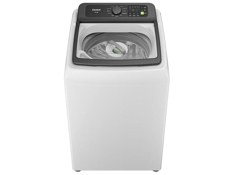 Máquina de Lavar 14kg Branca Consul com Modo Eco - CWN14AB