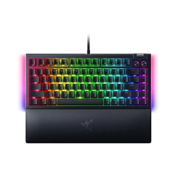 Teclado Mecânico Gamer Razer BlackWidow V4, Chroma RGB, Switches Mecânicos Razer, 75%, Anti-Ghosting, Preto
