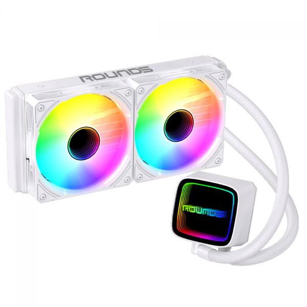 Water Cooler Gamer Round5 Eurus 240 ARGB Branco