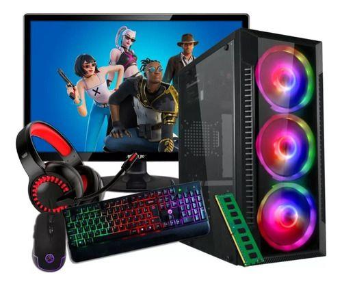 PC Gamer I7 2ª 16g Ram Ssd 480gb Placa De Video 4gb Tela 20