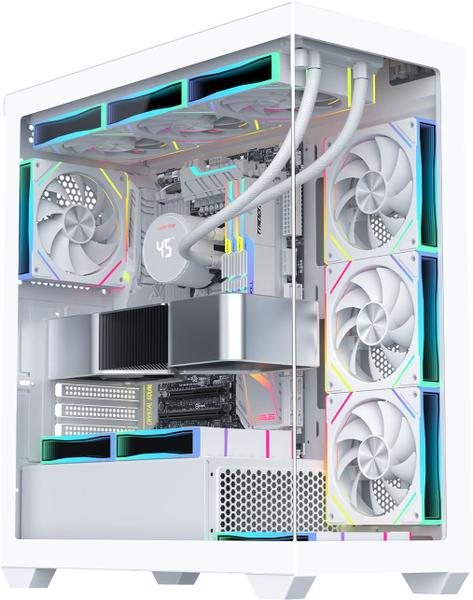 Gabinete Gamer K-mex Aquario Cg-w6dy Tower Atx Sem Fan