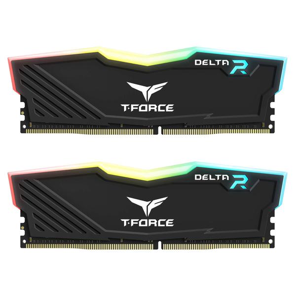Memória RAM TEAMGROUP T-Force Delta RGB 32GB (2x16GB)