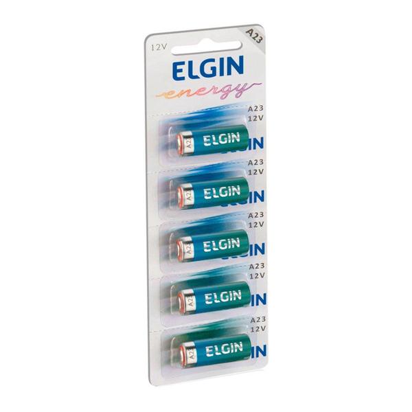 Bateria alcalina a23 12v cartela com 5 82195 - ELGIN
