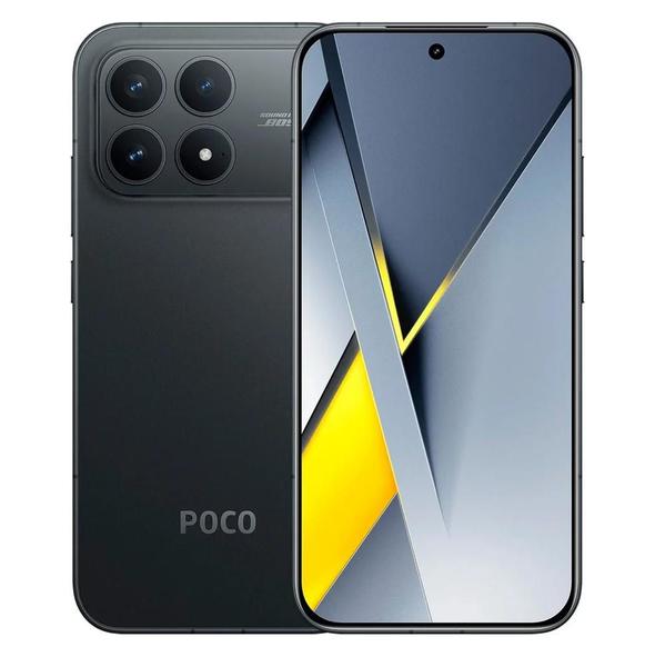 Celular POCO F8 Pro Preto 5G Global 12GB RAM 512GB Câmera 50MP