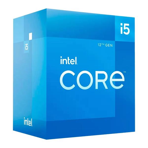 Processador Intel Core i5-12400 Socket LGA 1700 6 Nucleos 12 Threads 2.5GHz 4.4GHz Max Turbo Cache 18MB CPU para Desktop PC Gamer Trabalho e Estudo