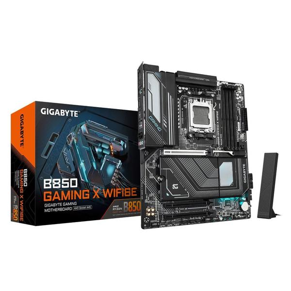 Placa Mãe Gigabyte B850 GAMING X WIFI6E AM5 4xDDR5 AMD B850 ATX
