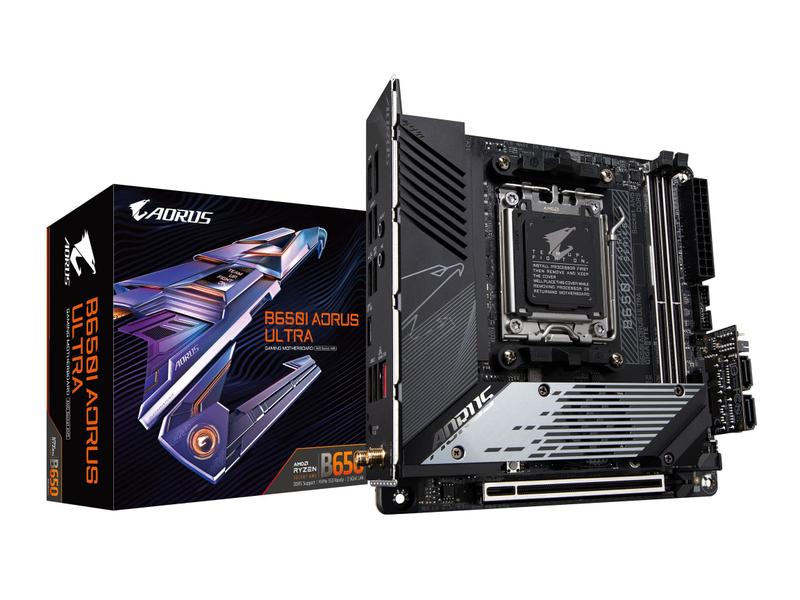 Placa-mãe GIGABYTE B650I AORUS Ultra Mini-ITX AM5 DDR5