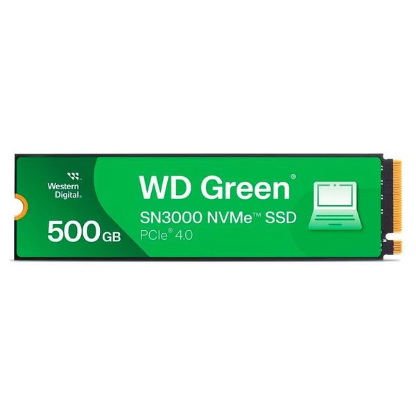 SSD M.2 Western Digital WD Green SN3000 500GB NVMe PCIe