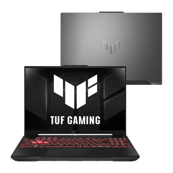 Notebook ASUS TUF Gaming A16 FA607NUQ.RL035 NVIDIA RTX 4050 AMD Ryzen 7 8GB RAM 512GB SSD 16 LCD LED IPS FHD 14 Mecha Gr
