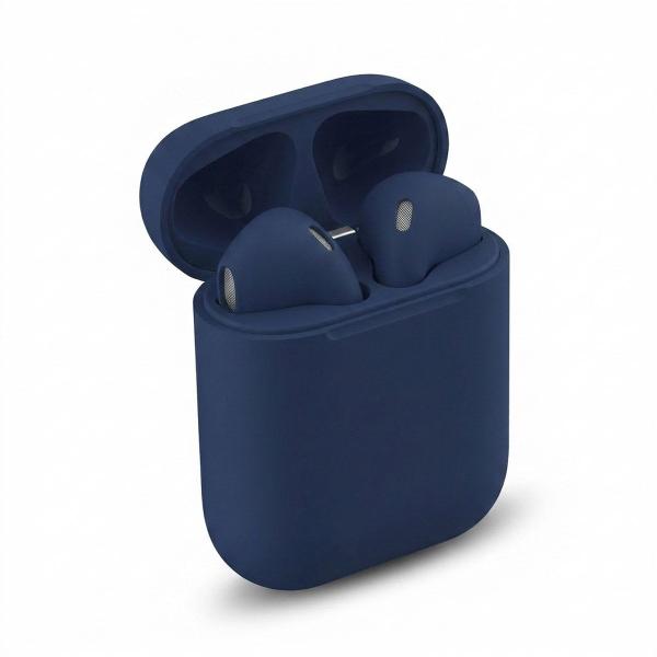 Fone de Ouvido Bluetooth i12 Sem Fio Intra-Auricular com Microfone e Case Carregador