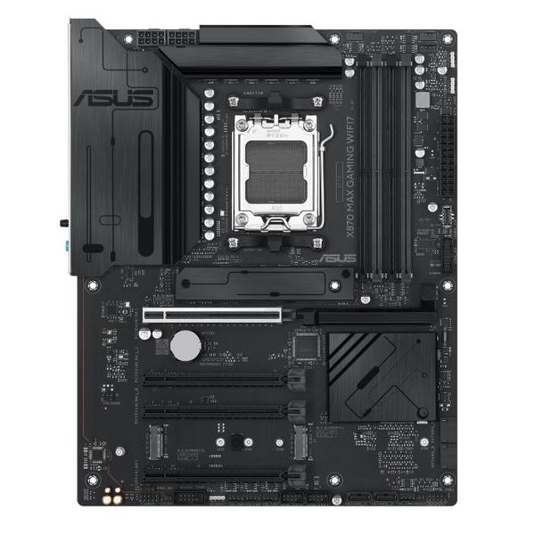 Placa-Mãe ASUS X870 MAX Gaming WiFi 7 AMD AM5 DDR5 PCIe 5.0 USB4 ATX
