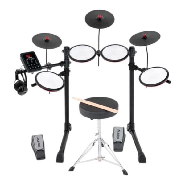 Bateria Eletronica Alesis Turbo Max 7 Peças