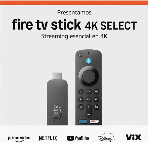 Amazon Fire Tv Stick 4k Select Cntrole 8gb Com Alexa Black Voice Preto De Voz