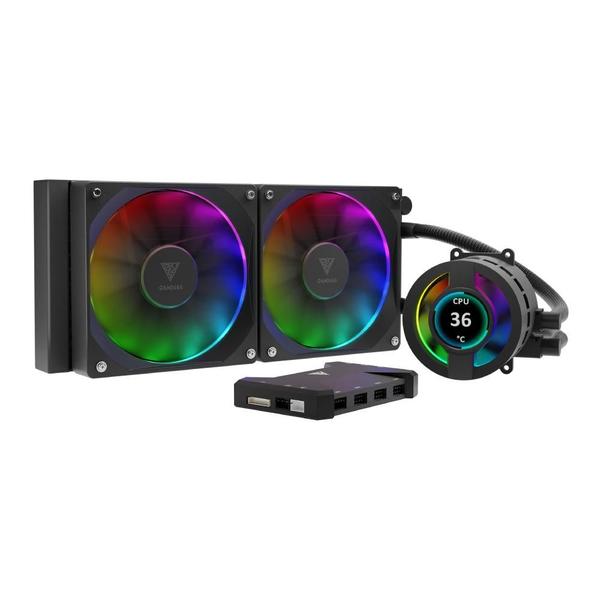 Water Cooler Gamdias Chione P3 240u 240mm Argb Intel-amd Preto Chione P3-240u Water Cooler Gamdias Chione P3 240u 240mm Argb Intel-amd Preto Chione P3-240u