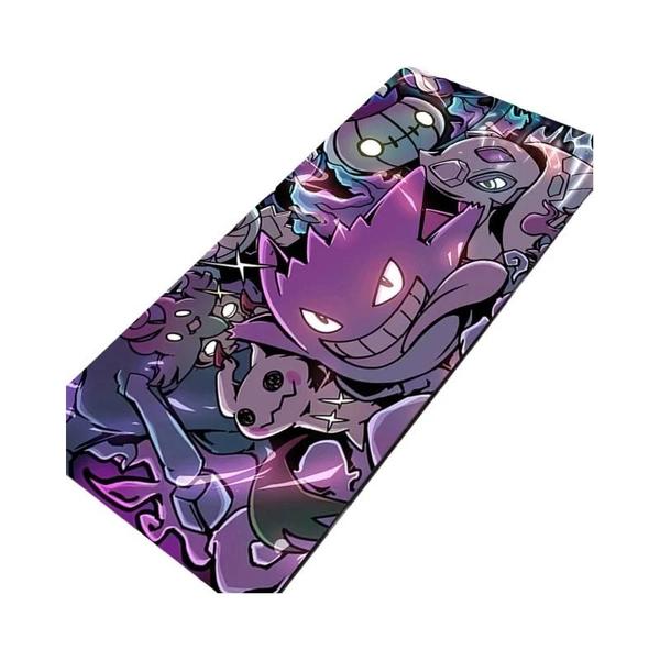 Mousepad Grande Gengar Anime Para Gamers, Tapete Para Teclado De Laptop, Decoração De Mesa