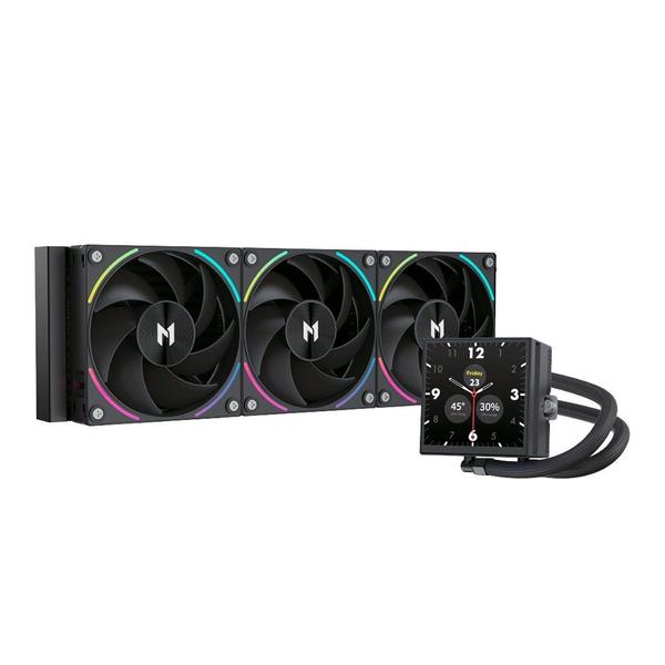 Water Cooler MACH1 APEX, ARGB, 360mm, com Tela LCD, AMD e Intel, Preto - AV360BK