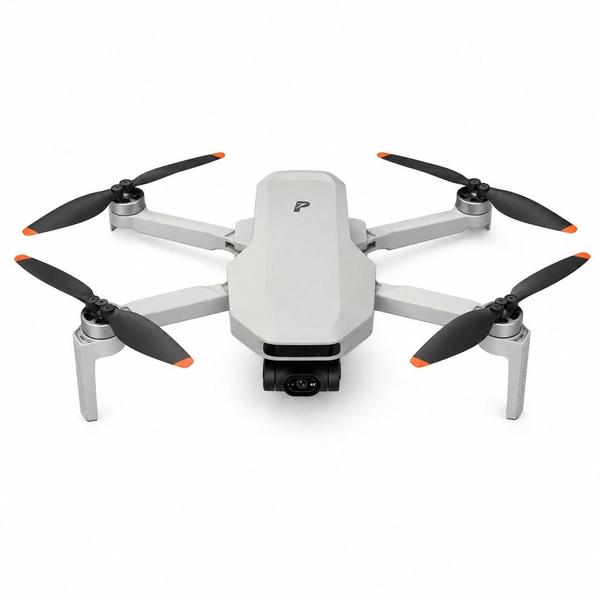 Drone Câmera 4K HDR GPS Controle com Tela 5,5 Pol Gimbal 3 Eixos Foto 8K Até 10km 1 Bateria 32 Min P