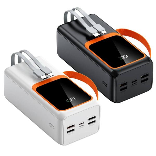 Carregador 50000mah Portátil Power Bank Turbo 22.5w Turbo