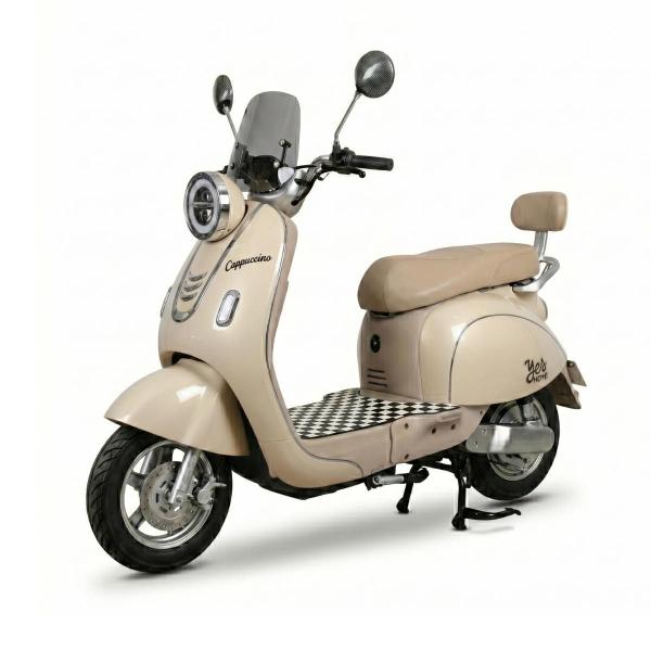 Moto Scooter Elétrica Capuccino 1000w Sem Cnh 32km/h Autopropelido
