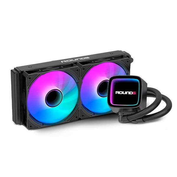 Water Cooler Gamer Round5 Eurus 240 ARGB Preto Water Cooler Gamer Round5 Eurus 240 ARGB Preto