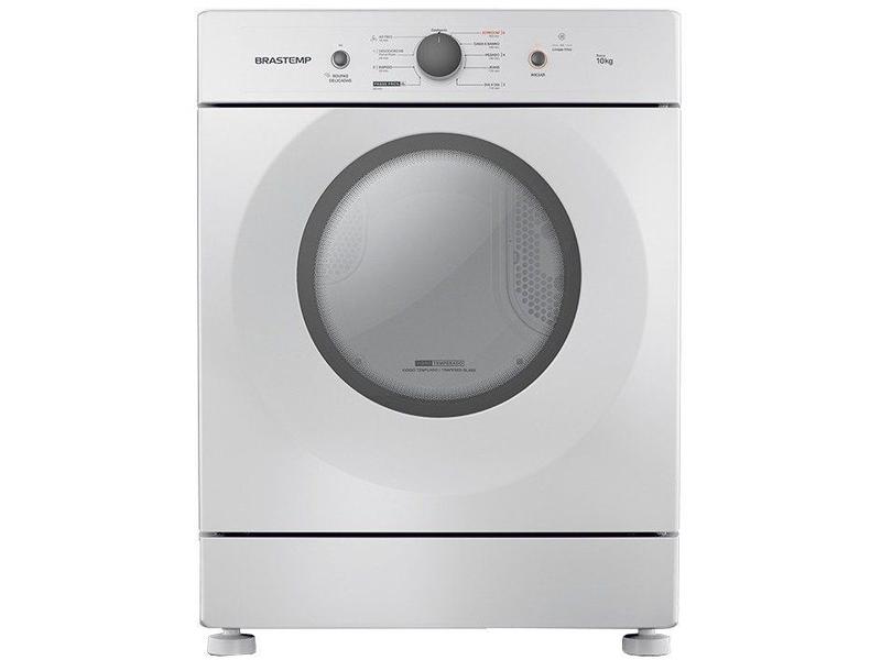 Secadora de Roupas Brastemp Piso 10Kg Branca BSR10BB