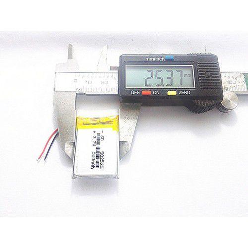 10 Baterias 500 Mah Rastreador Gps Mp5 2 Fios Original 10 Baterias 500 Mah Rastreador Gps Mp5 2 Fios Original