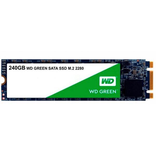 SSD Western Digital M.2 240GB Green SATA lll - WDS240G3G0B