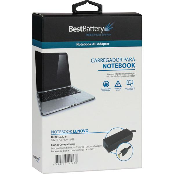 Fonte Carregador para Notebook Lenovo ThinkPad Edge E40-70