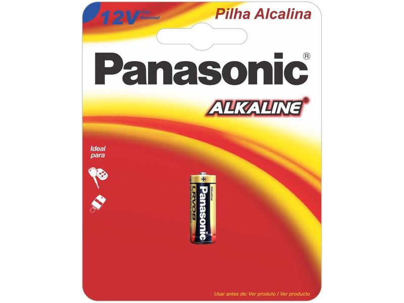Bateria Panasonic Alcalina 12V com 1 Unidade