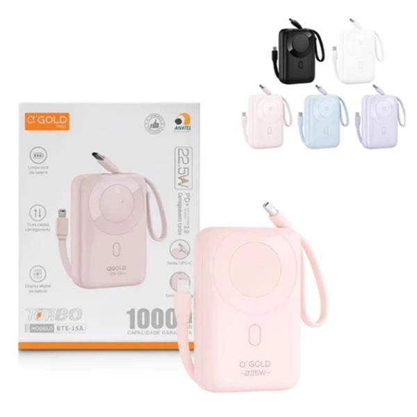 Carregador Portátil Power Bank 10.000mah Universal Display