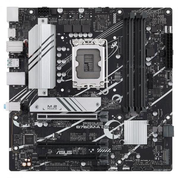 Placa Mãe Asus PRIME B760M-A D4, Intel LGA 1700, mATX, DDR4