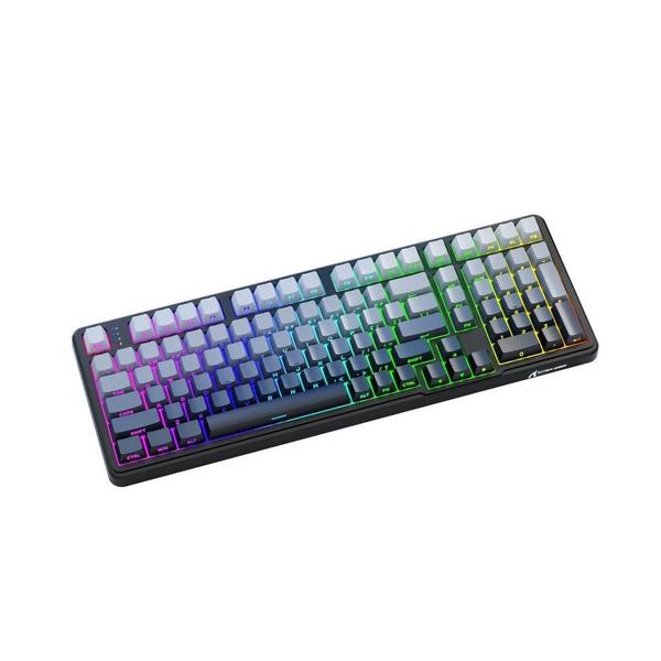 Teclado Mecânico Gamer Sem Fio Attack Shark X98, RGB, Tri-Mode, Moonlit Night - X98 Moonlit Night
