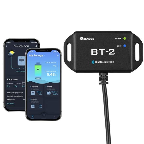 Monitor Solar RENOGY REGO BT-2 Bluetooth Sem Fio 25 m