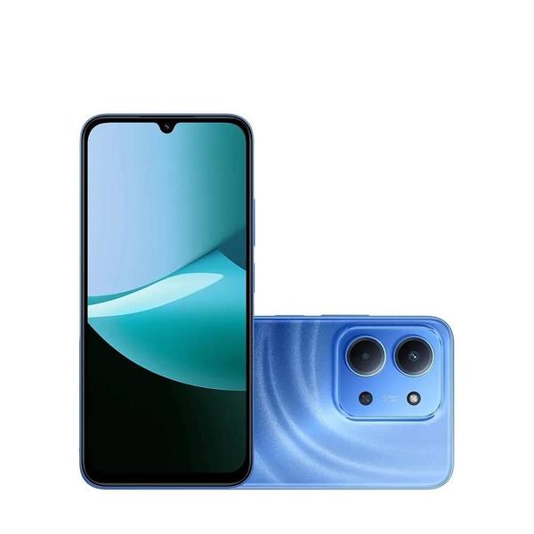 Celular Xiaomi Redmi 15C 128GB 4GB RAM Câmera 50MP Tela 6,9 IPS LCD 120Hz Bateria 6000mAh azul