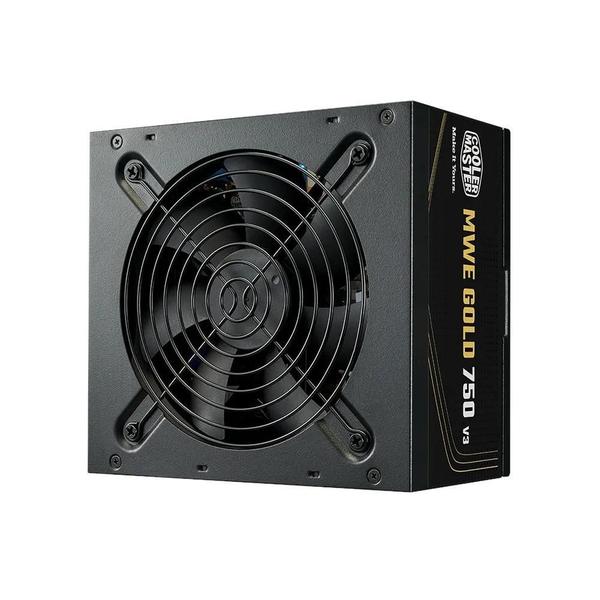 Fonte PC 750W Cooler Master MWE 750 V3 80 Plus Gold, ATX 3.1, PFC Ativo, 5 anos de garantia, MPE-7506-ACAG-BBR