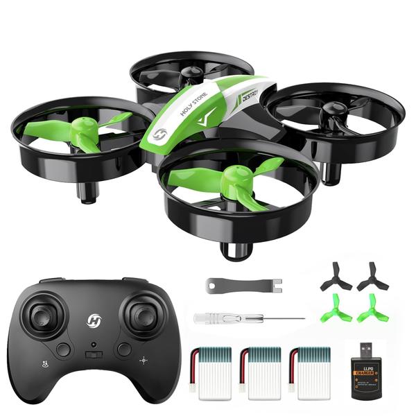 Drone Holy Stone HS210 Mini para crianças e iniciantes com 3 baterias