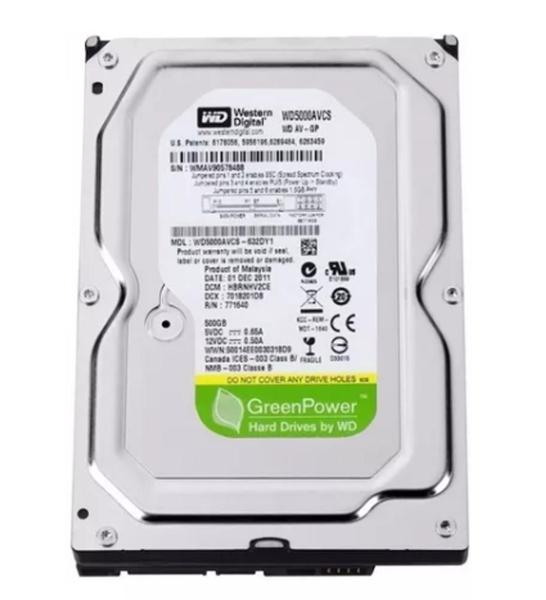 Disco rígido interno (HD Computador) 500g