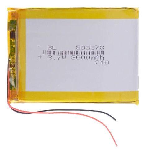 Bateria 3000mah 5mm X 55mm X 73mm Com 2 Fios -