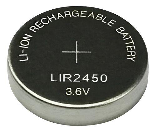 Bateria Lir-2450 Lir2450 Lir 2450 3.6v Recarregável Lir2450 Bateria Lir-2450 Lir2450 Lir 2450 3.6v Recarregável Lir2450
