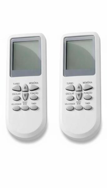 Kit 2 Controle Para Ar Condicionado Consul Split Bem Estar
