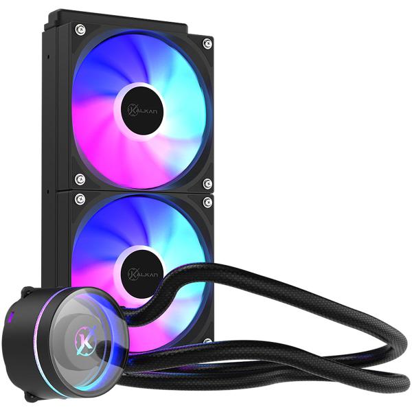 Water cooler kalkan aura lite 240mm argb amd/intel preto klk00098 Water cooler kalkan aura lite 240mm argb amd/intel preto klk00098
