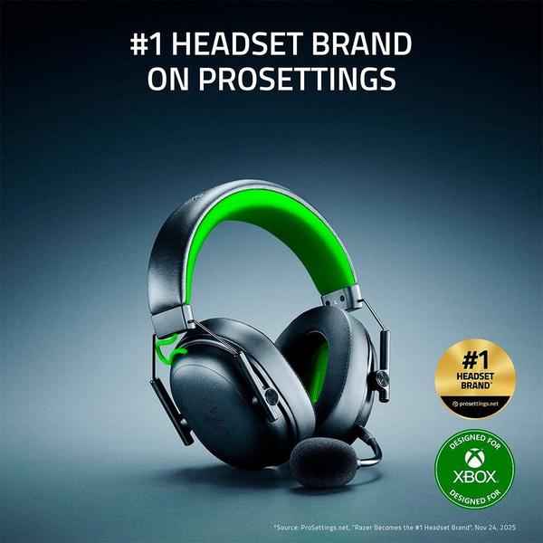 Headset Gamer Sem Fio Razer BlackShark V3 X HyperSpeed, Drivers 50mm, Preto - RZ04-05420200