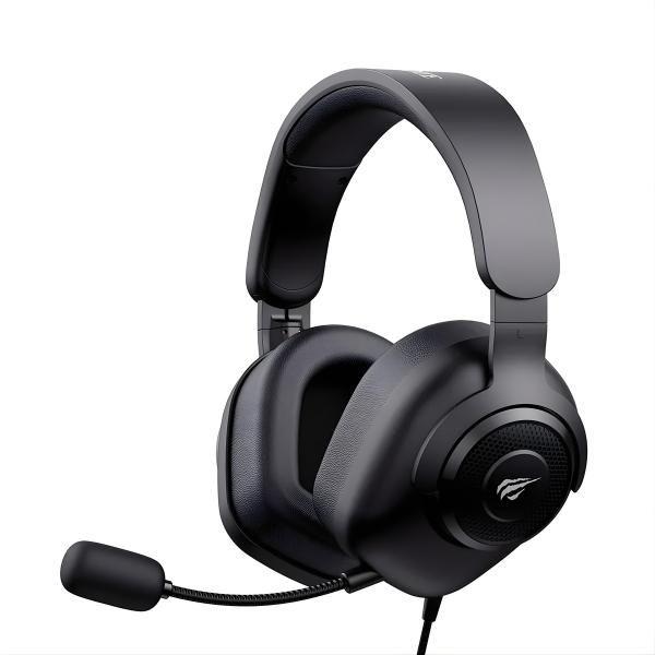 Headset Gamer Havit H2230U USB 7.1 Som Surround Para PC PS4 PS5 Microfone Removível E Almofada Memory Foam Confortável