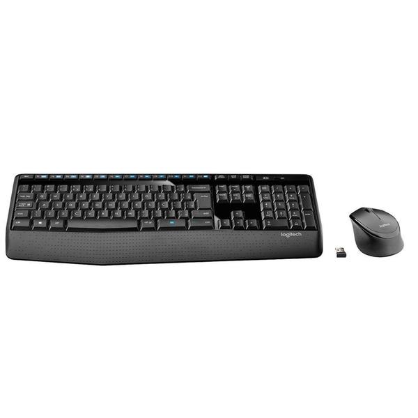 Combo Teclado e Mouse sem fio Logitech MK345USB, Pilhas Inclusas e Layout ABNT2 - 920-007821