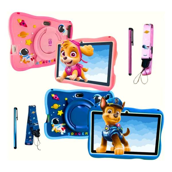 Tablet Infantil A16 Com Capa De 7 Polegadas 64 Gb e 4Gb